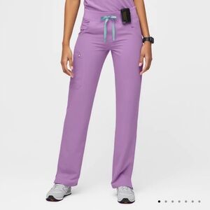 figs yola high rise pants in lilac dawn🪁🦋🪻💜✨🧬🍬
